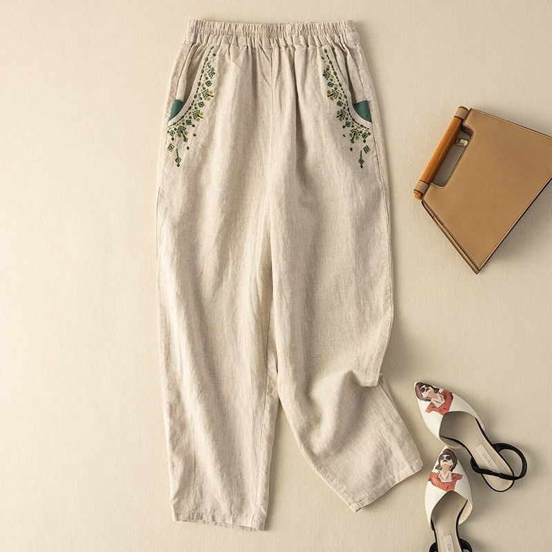 Mena™ - Pocket Printed Pants