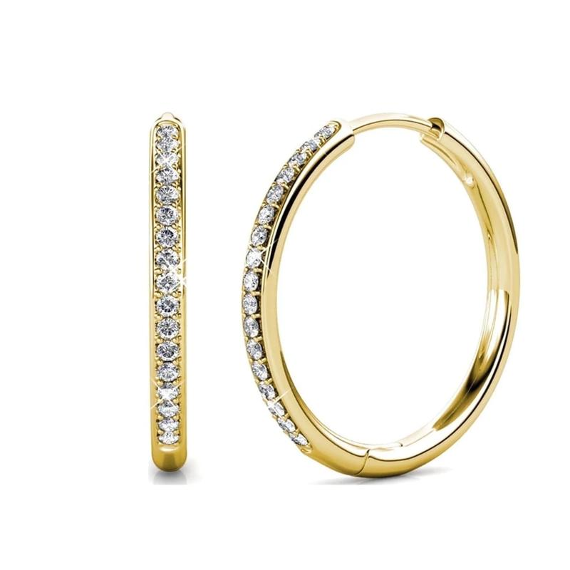 Sorel | Gold Pave Earrings