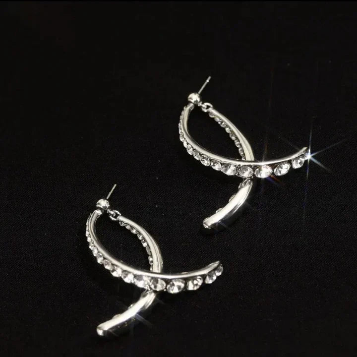 Gratiana Serapha Earrings | White Gold