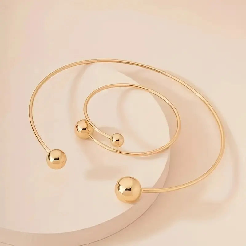 Glow | Gold Bracelet Set