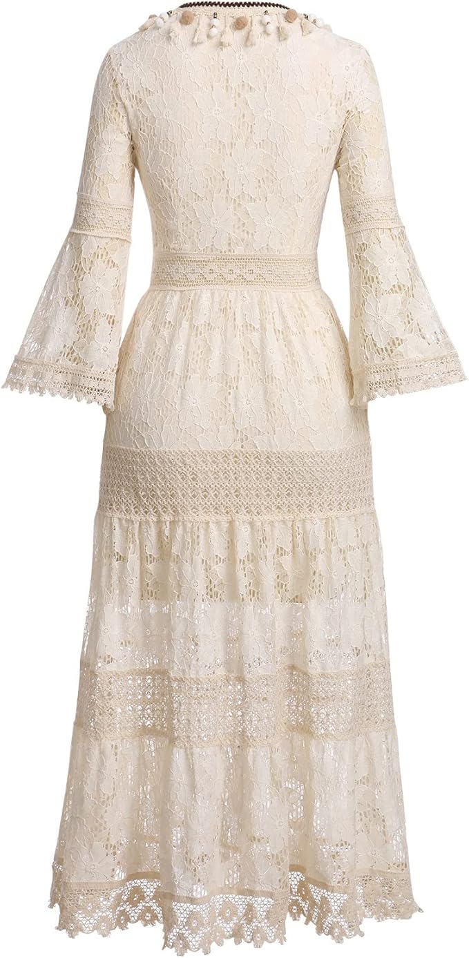 Elisse™ - Boho Lace Dress