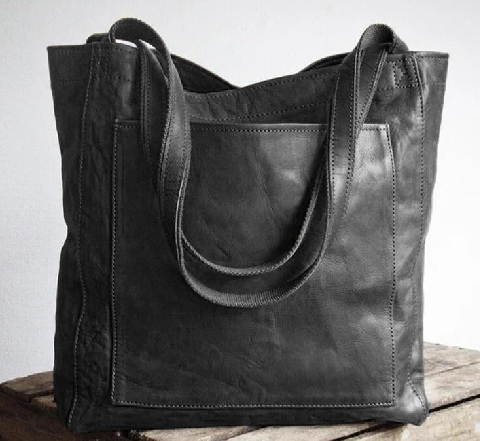 Ella | Classic Leather Tote