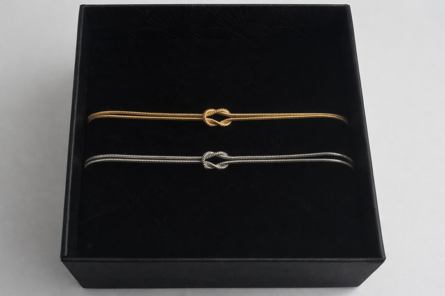 Infinity | Commitment bracelet set