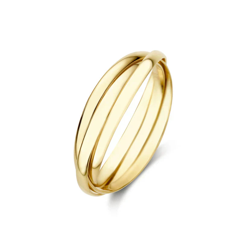 Lena | Gold Trielle Ring