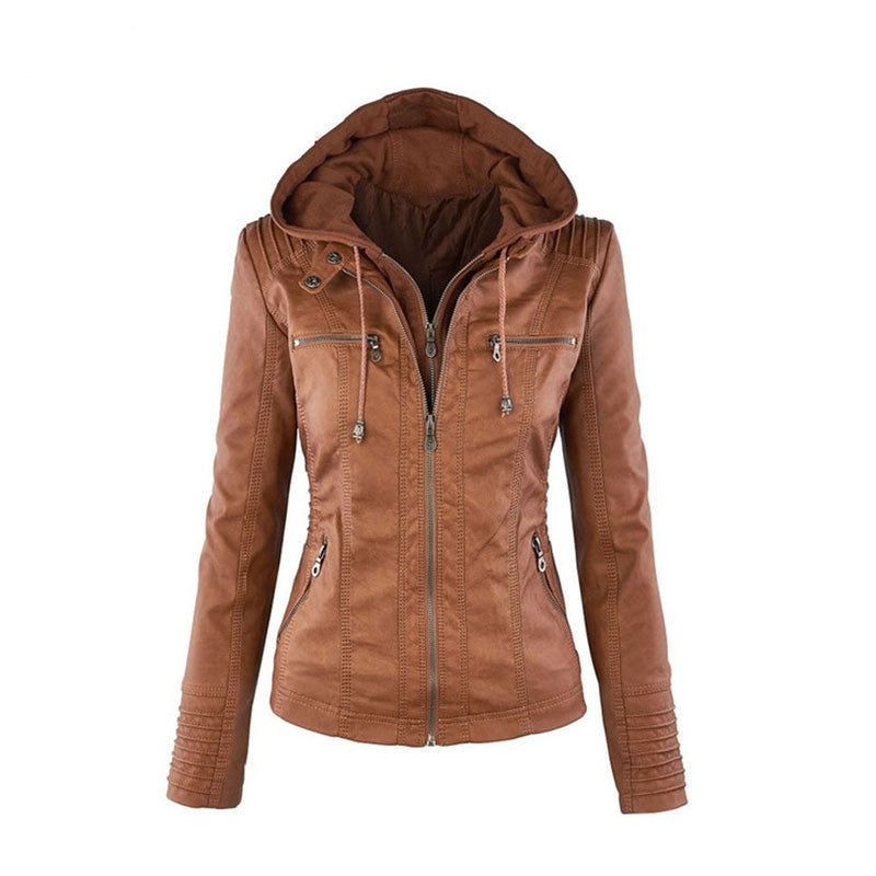Viviana | Zip-Up Moto Jacket