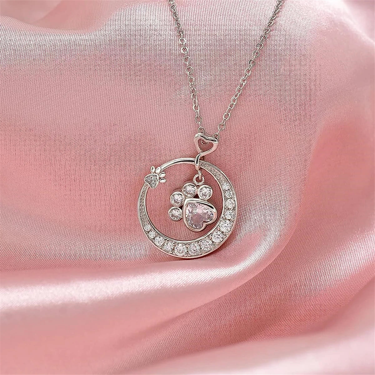 Seaton™ | Silver Leg Chain with Zirconia