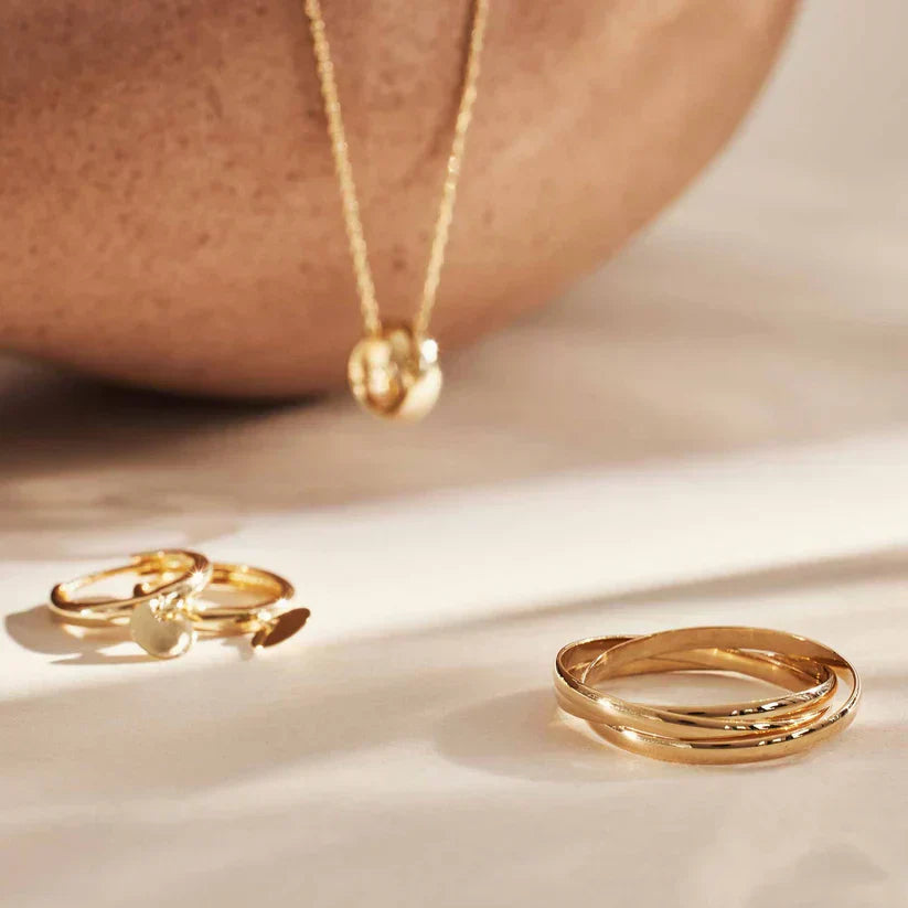 Lena | Gold Trielle Ring