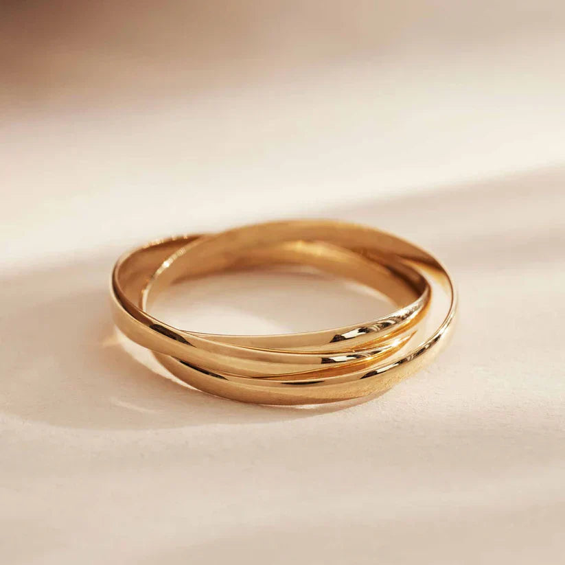 Lena | Gold Trielle Ring