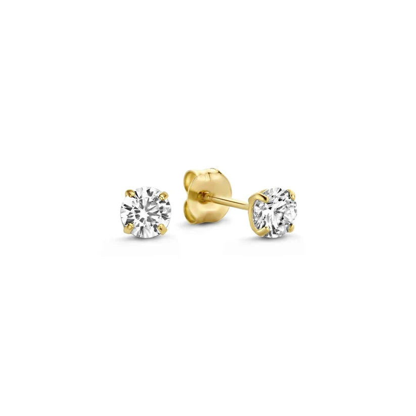 Larmes | Gold Stone Earring Set