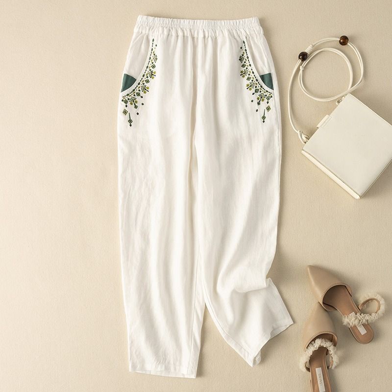 Mena™ - Pocket Printed Pants