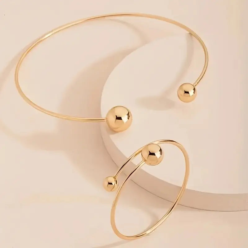 Glow | Gold Bracelet Set