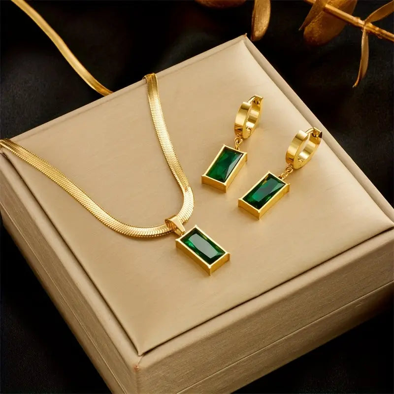 Lunara | Gold Jewelry Set