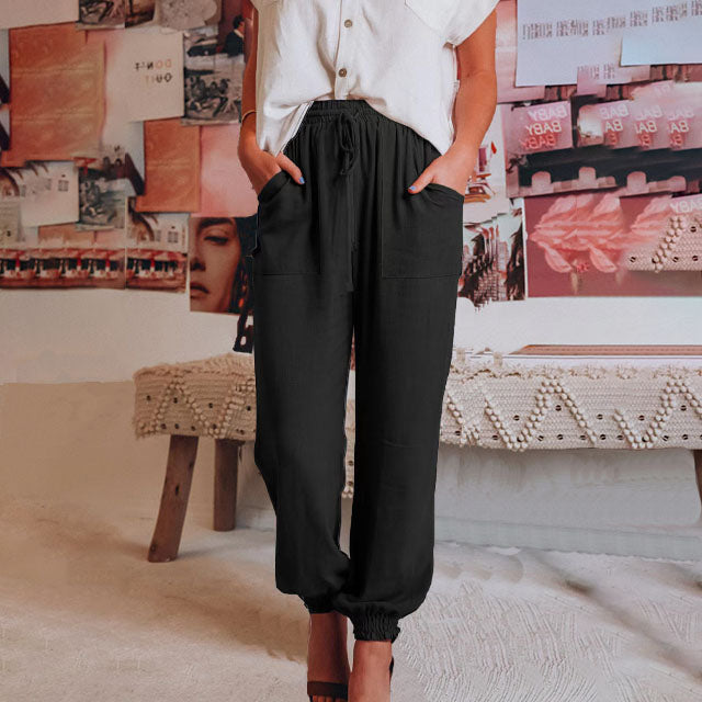 Kaeli™ – Elegant Drawstring Pants
