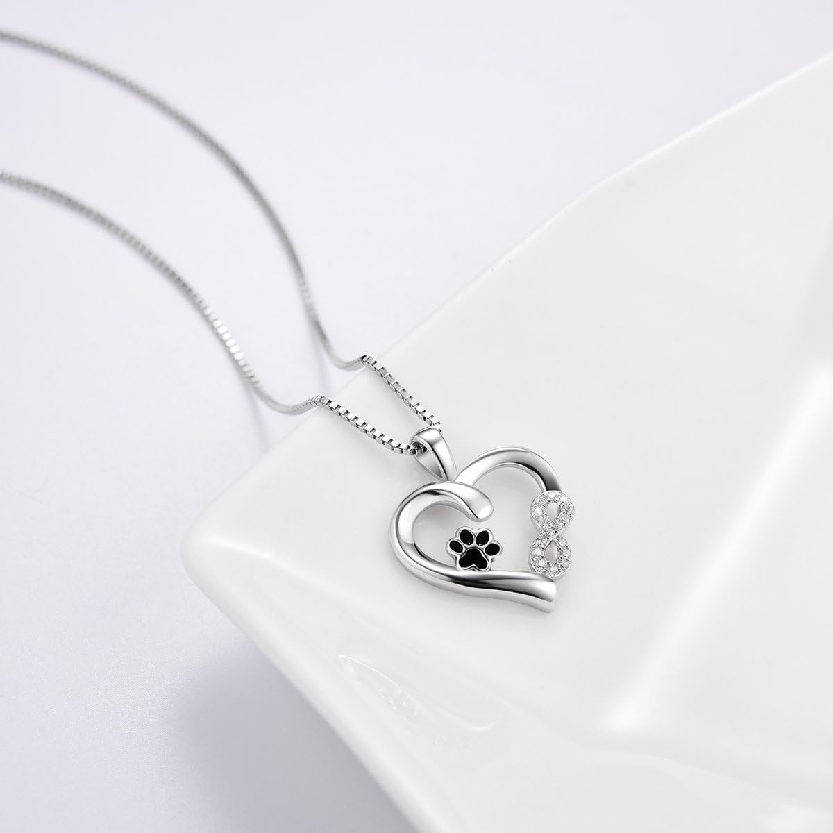 Althea™ | Poot, Heart & Infinity Necklace