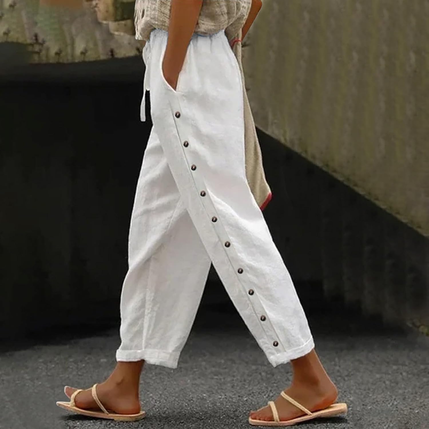 Rona™ - Classic Button Pants