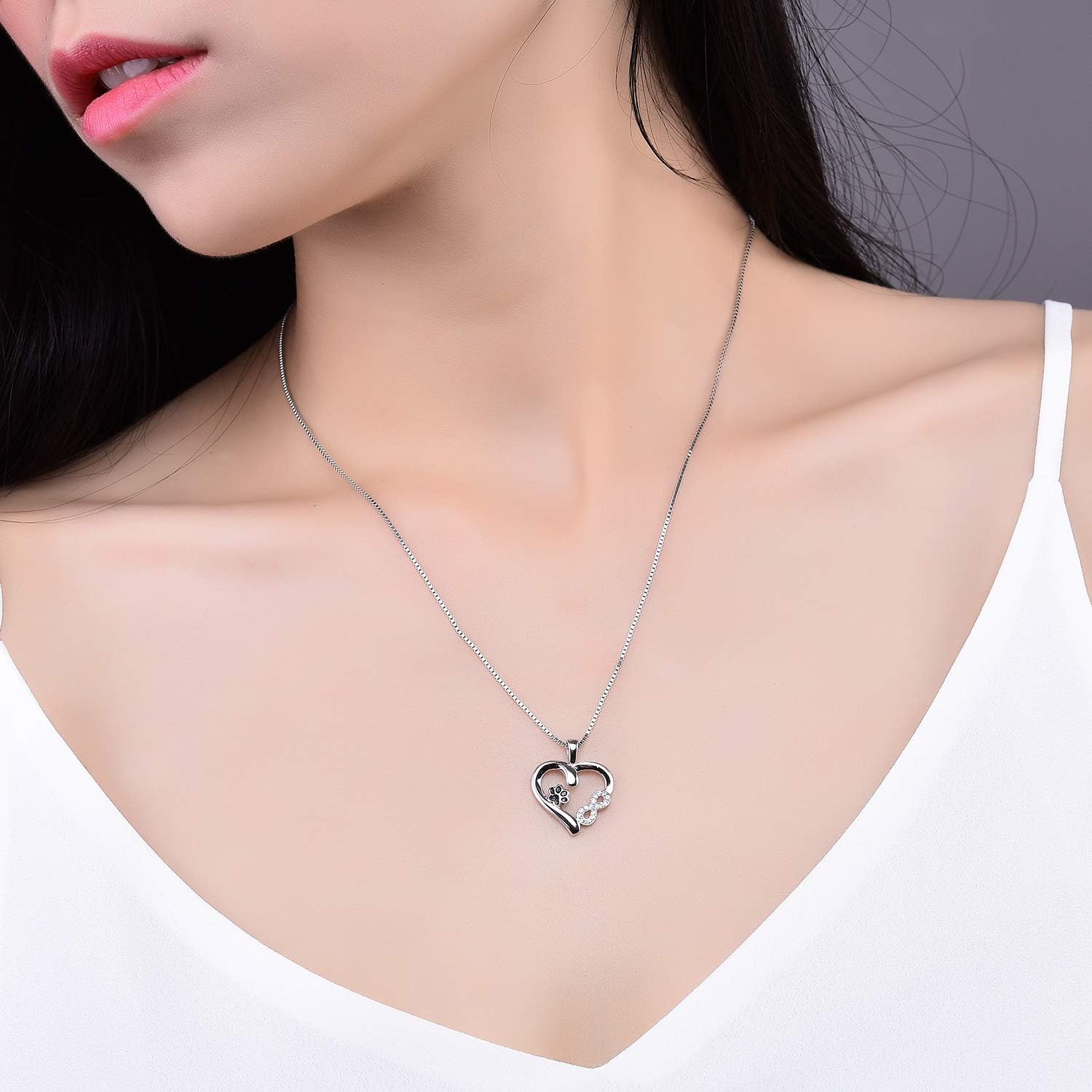 Althea™ | Poot, Heart & Infinity Necklace