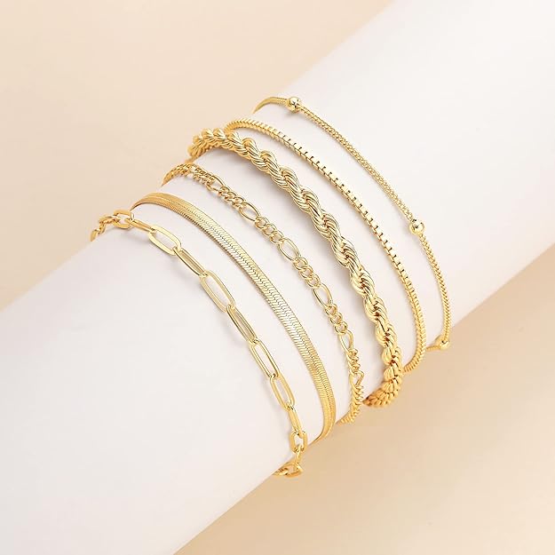 Vernetta | Gold Bracelet Set