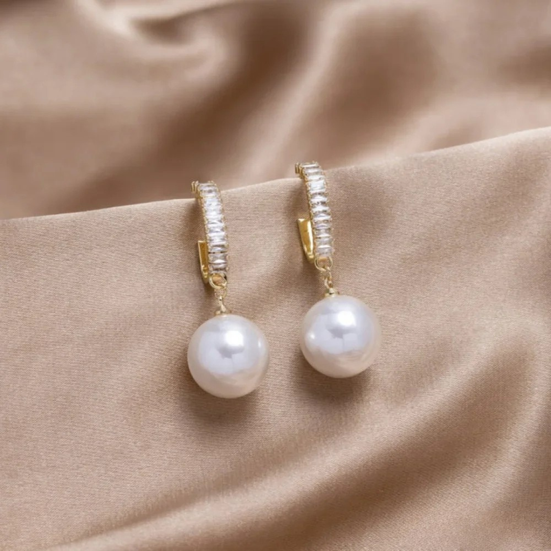 Isla™ | Luxe Pearl and Zirconia Earrings