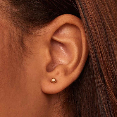 Ball™ | 16K Gold Hoop Earrings