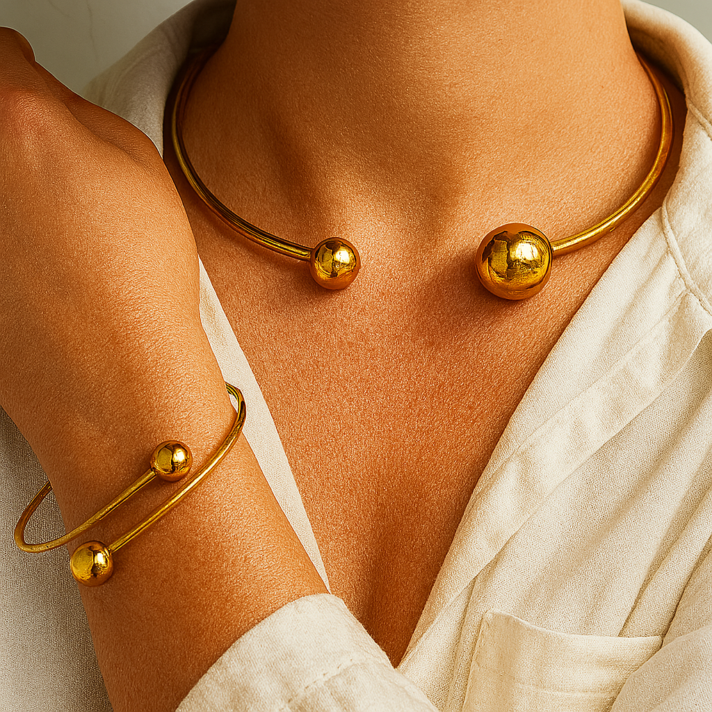 Glow | Gold Bracelet Set
