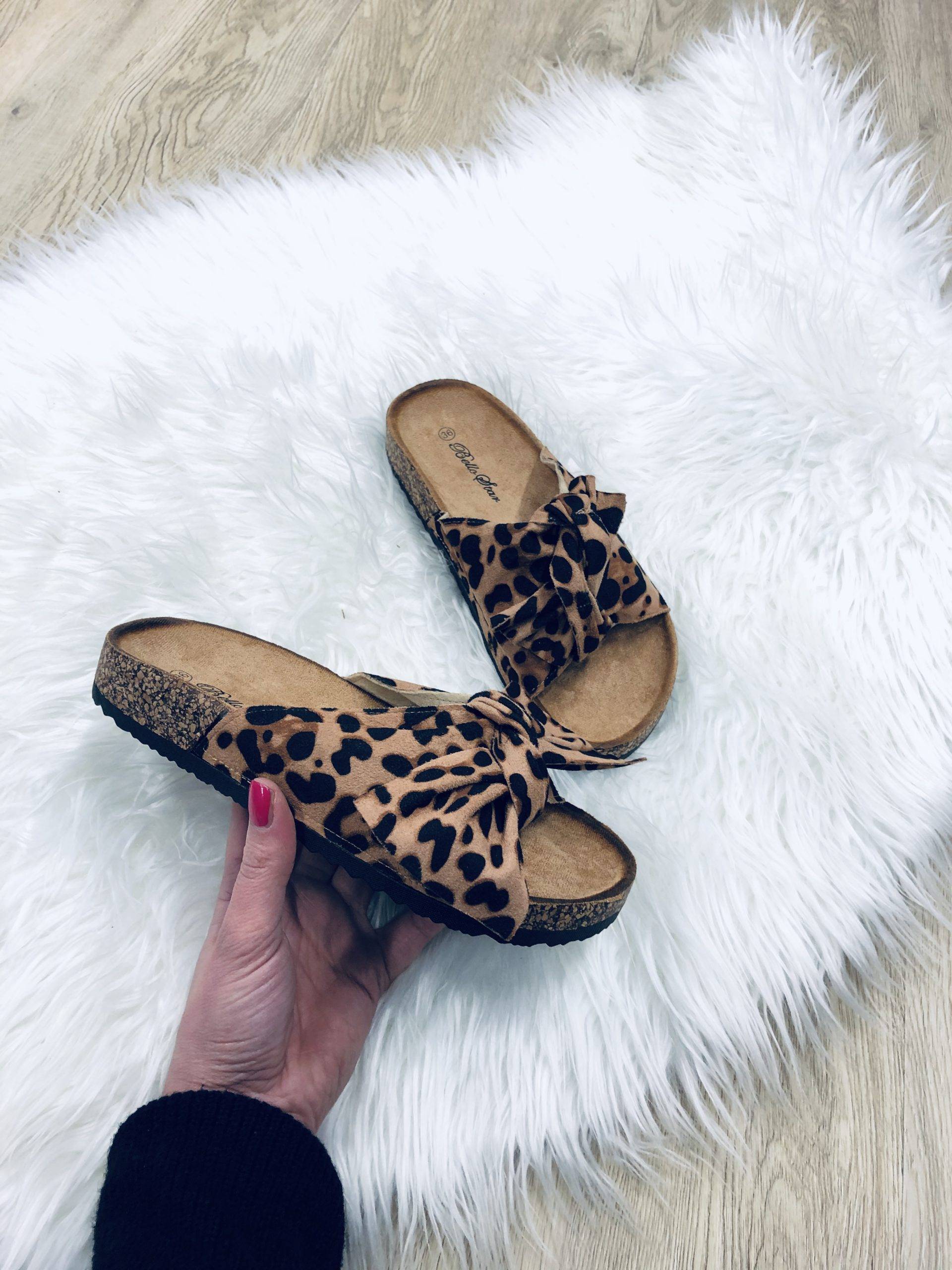 Romi - Leopard sandal