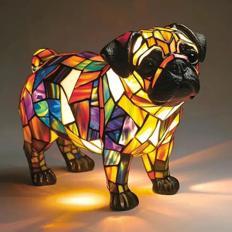 Raggio™ | Cheerful Pug Dog Lamp