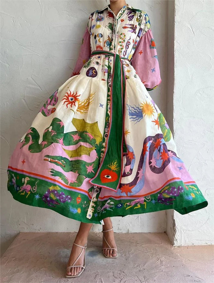Anna-Maria - Italian Maxi Dress